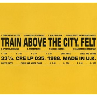 train above the city