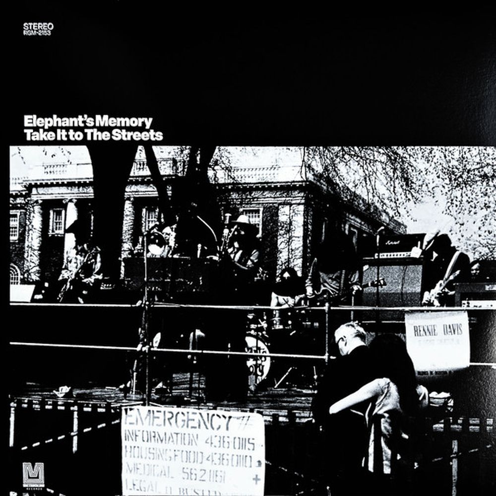 take it to the streets (clear - black swirl vinyl)