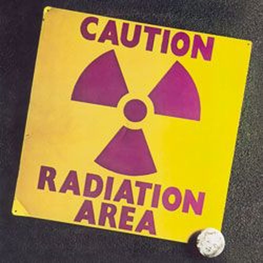 caution radiation area