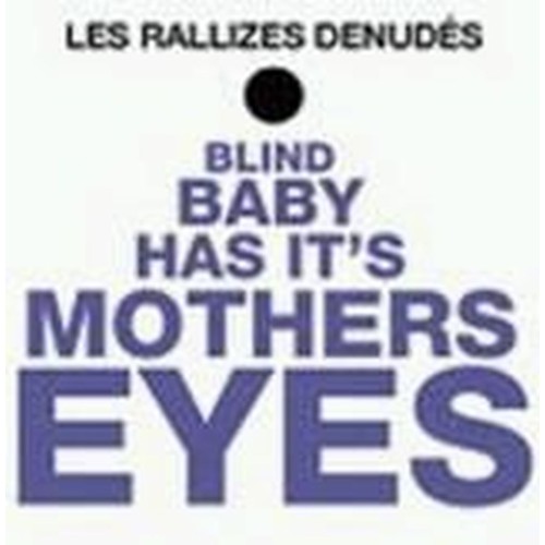 blind baby has its mother's eyes