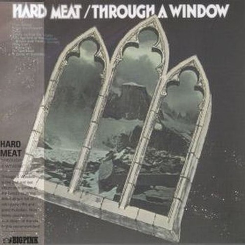 through a window