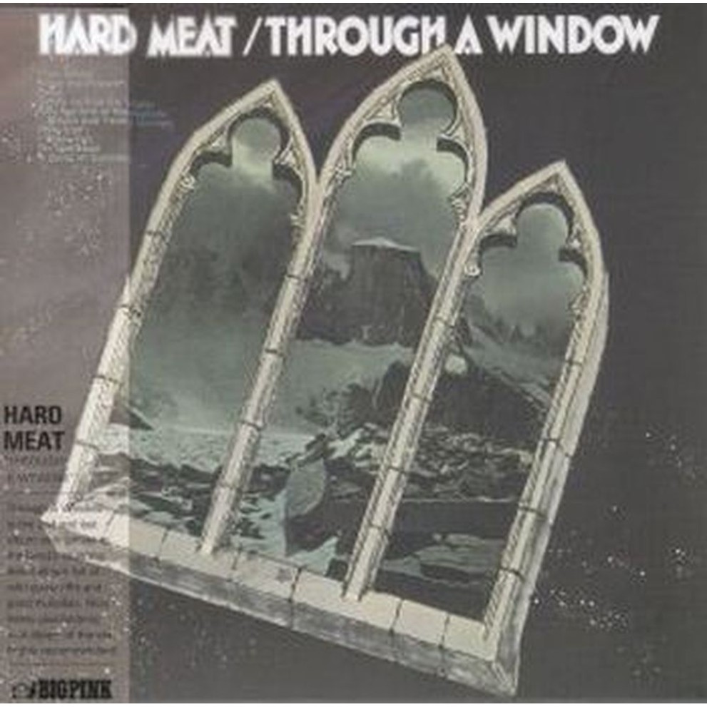 through a window
