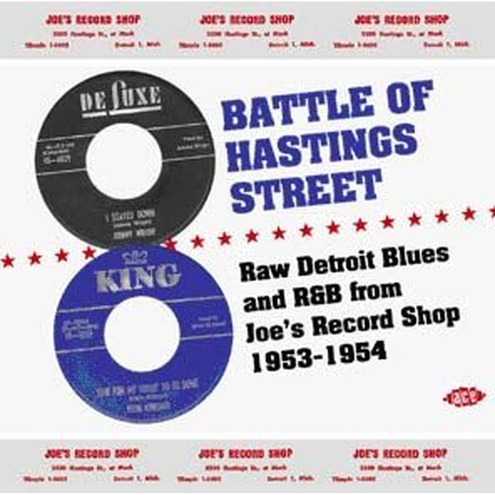 battle of hastings street: raw detroit blues & r&b from joe's record shop 1953-1954