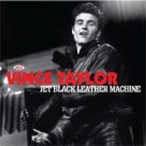 jet black leather machine