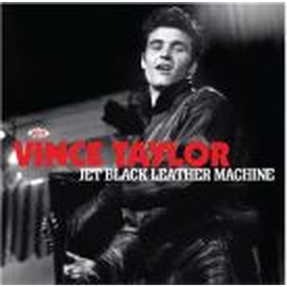 jet black leather machine