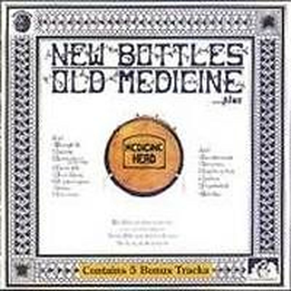 news bottles, old medicine