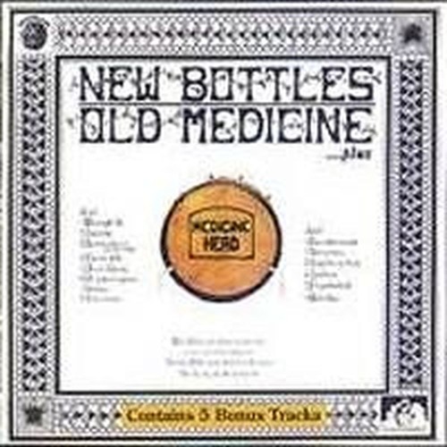 news bottles, old medicine