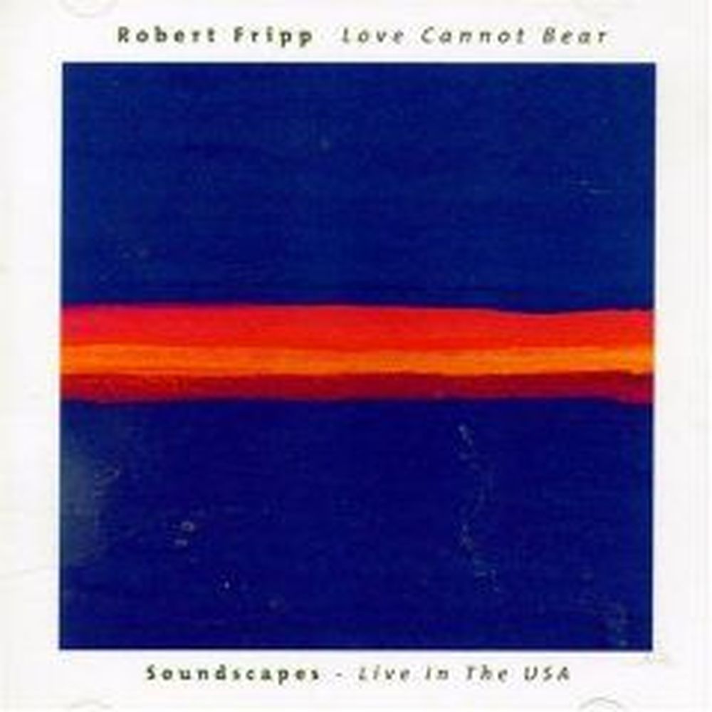 love cannot bear / soundscapes live in the USA