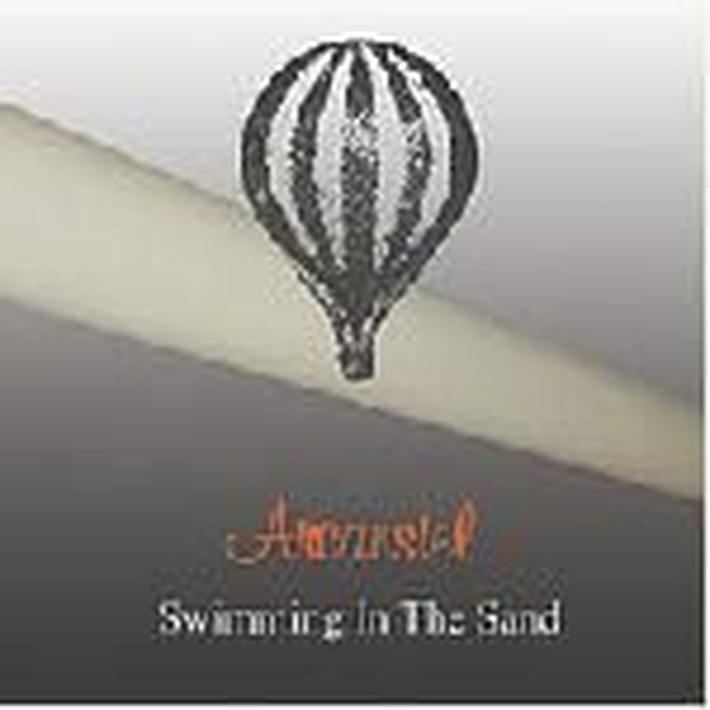 swimming in the sand