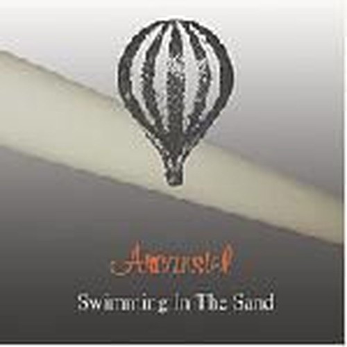 swimming in the sand