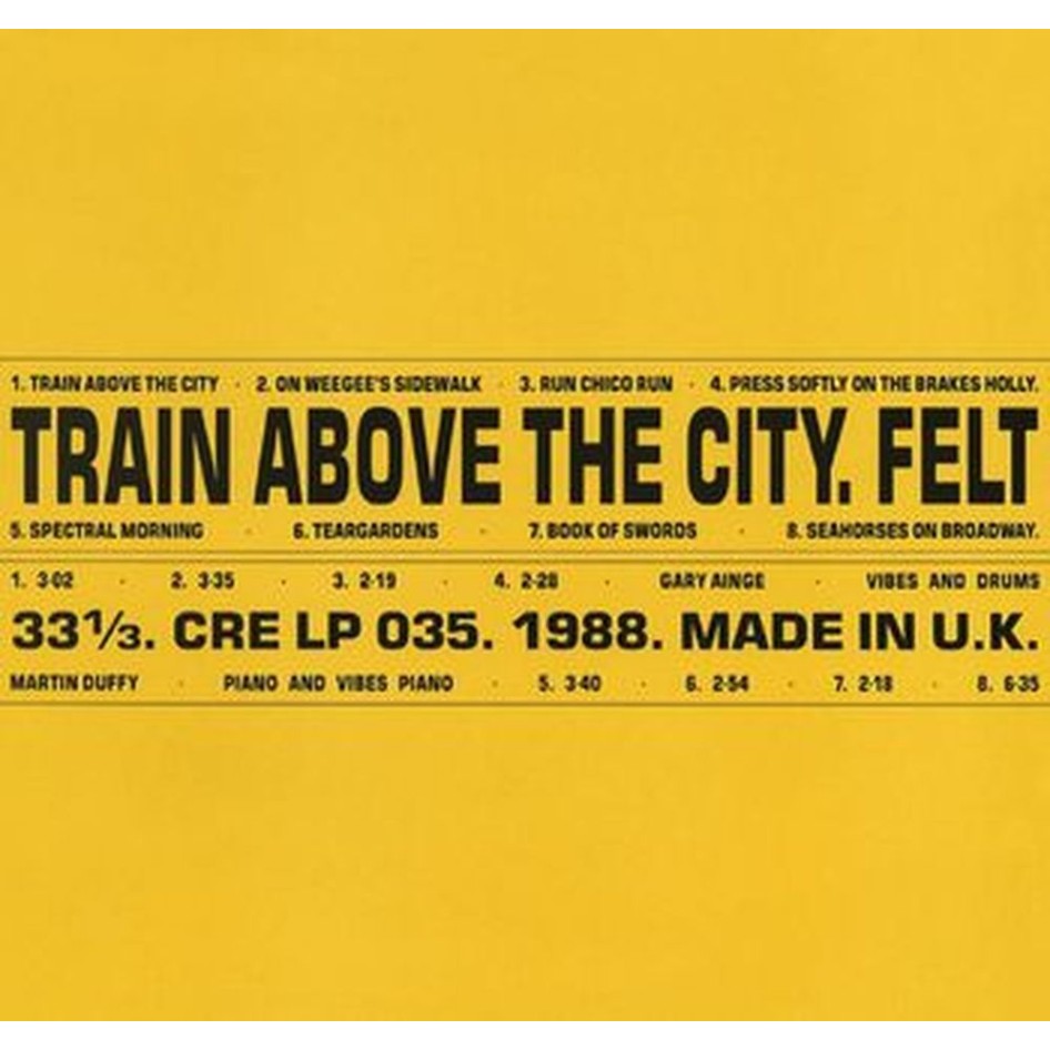 train above the city