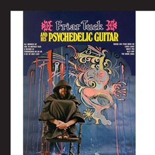 and his psychedelic guitar