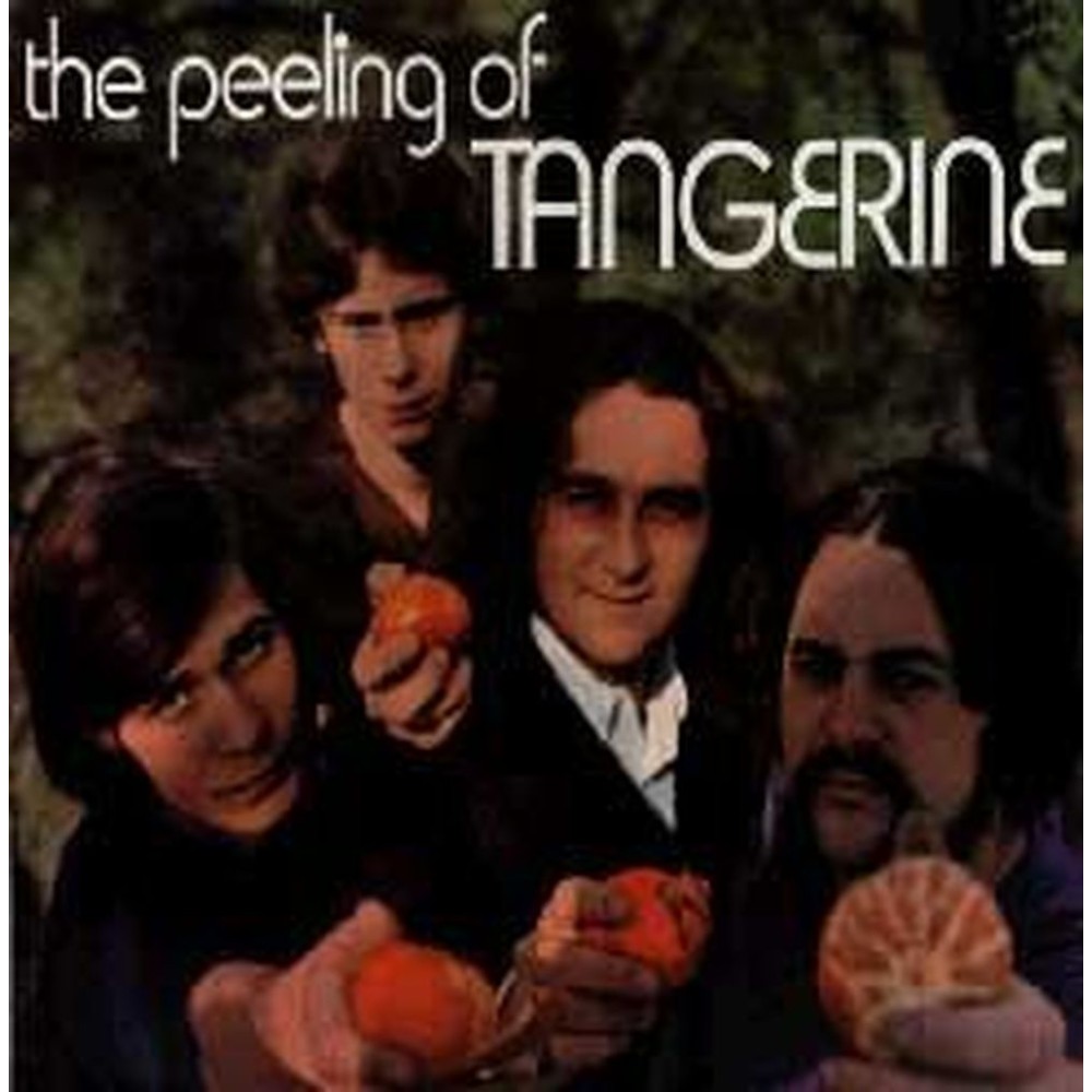 the peeling of tangerine
