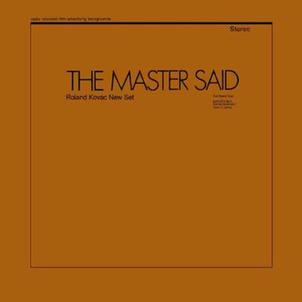 the master said