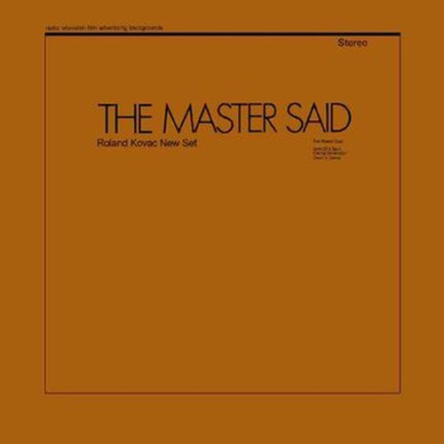 the master said