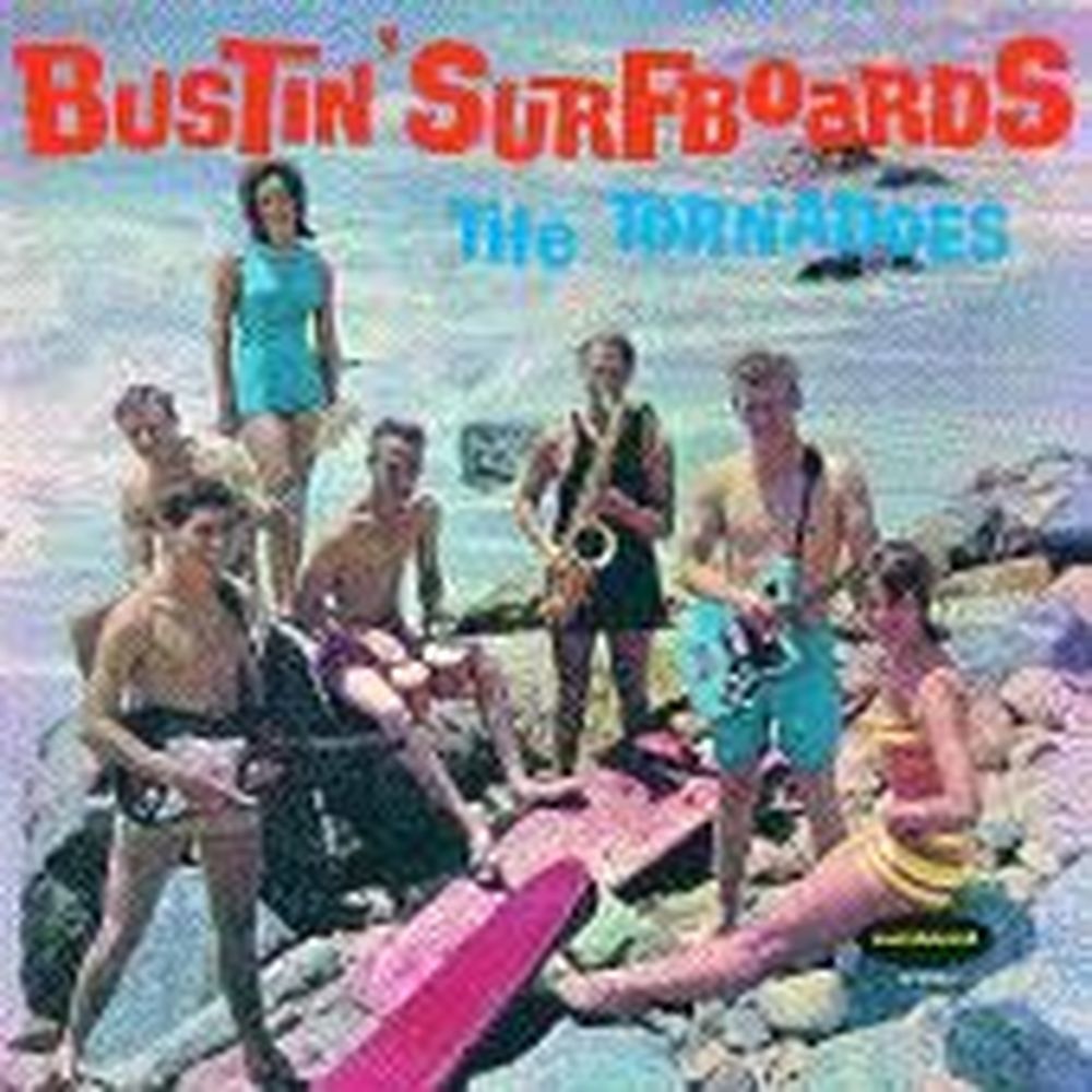 bustin' surfboards