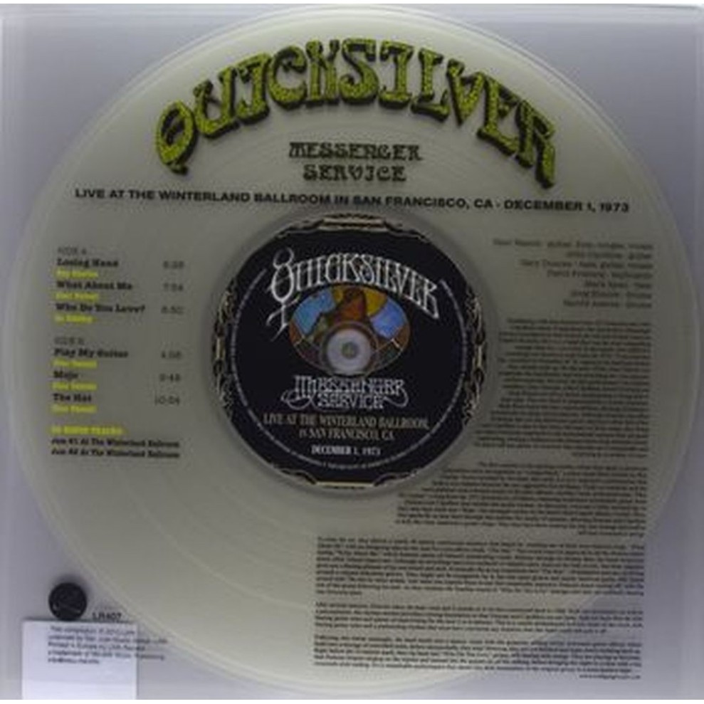 live at winterland ballroom, dec 1, 1973 (+cd)