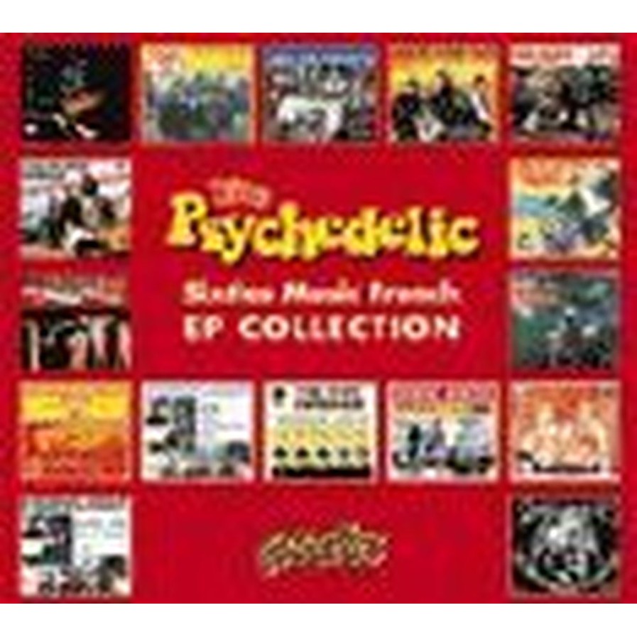 psychedelic 60s music french ep collection