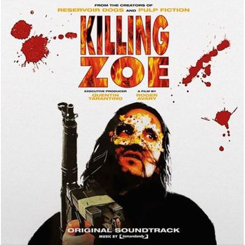 killing zoe =music by tomandandy= (flaming coloured vinyl)