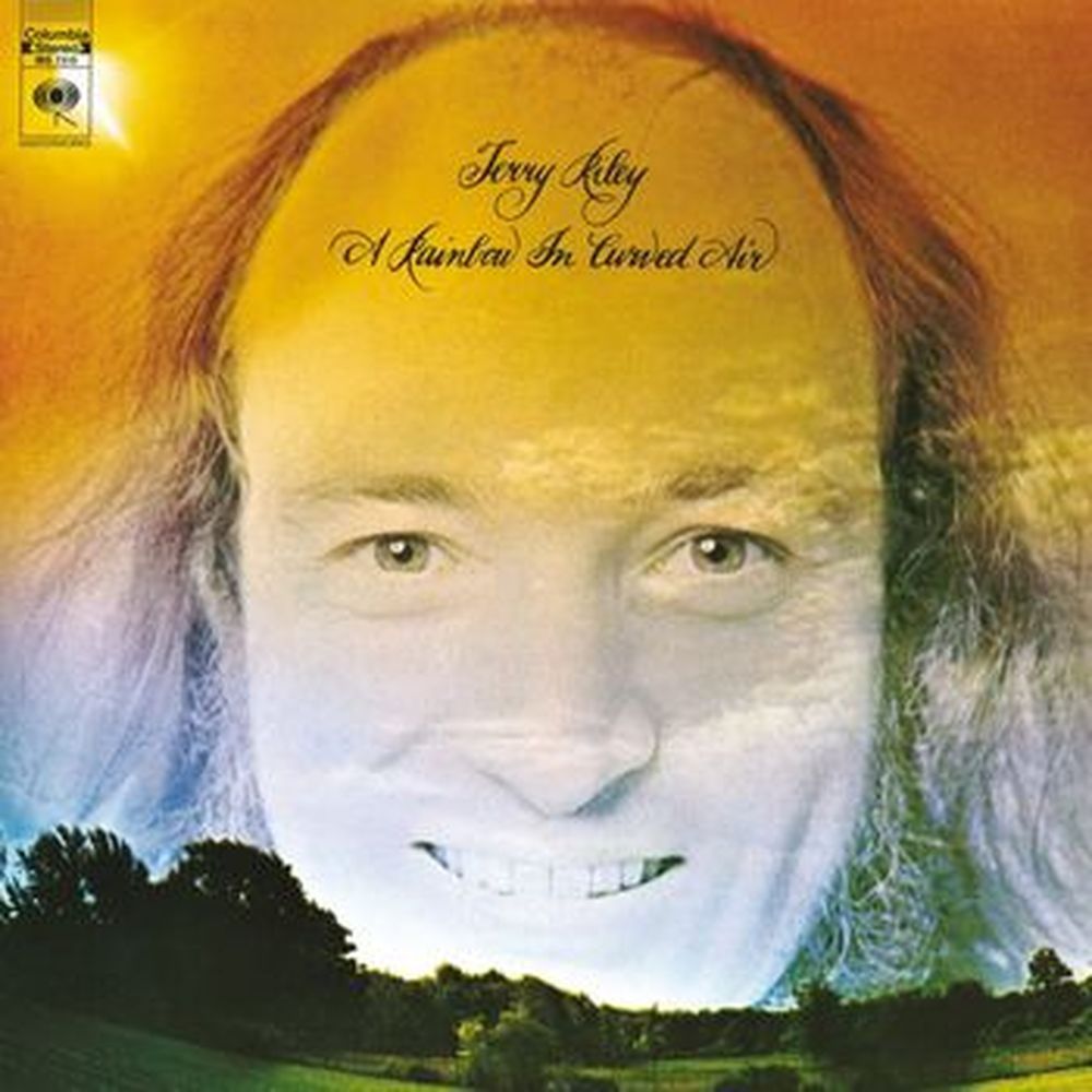 a rainbow in curved air (coloured)