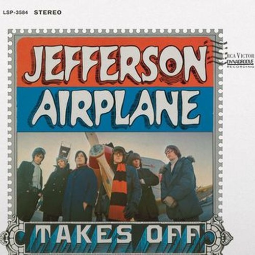 takes off