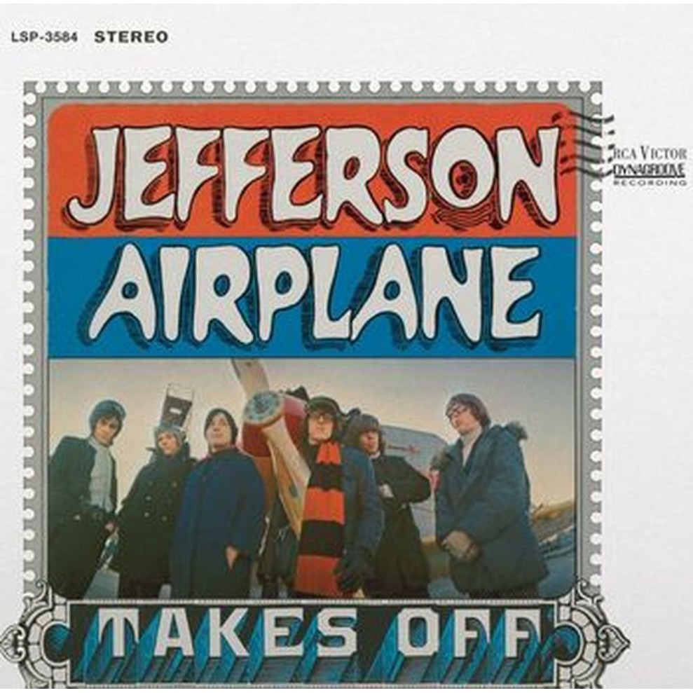 takes off