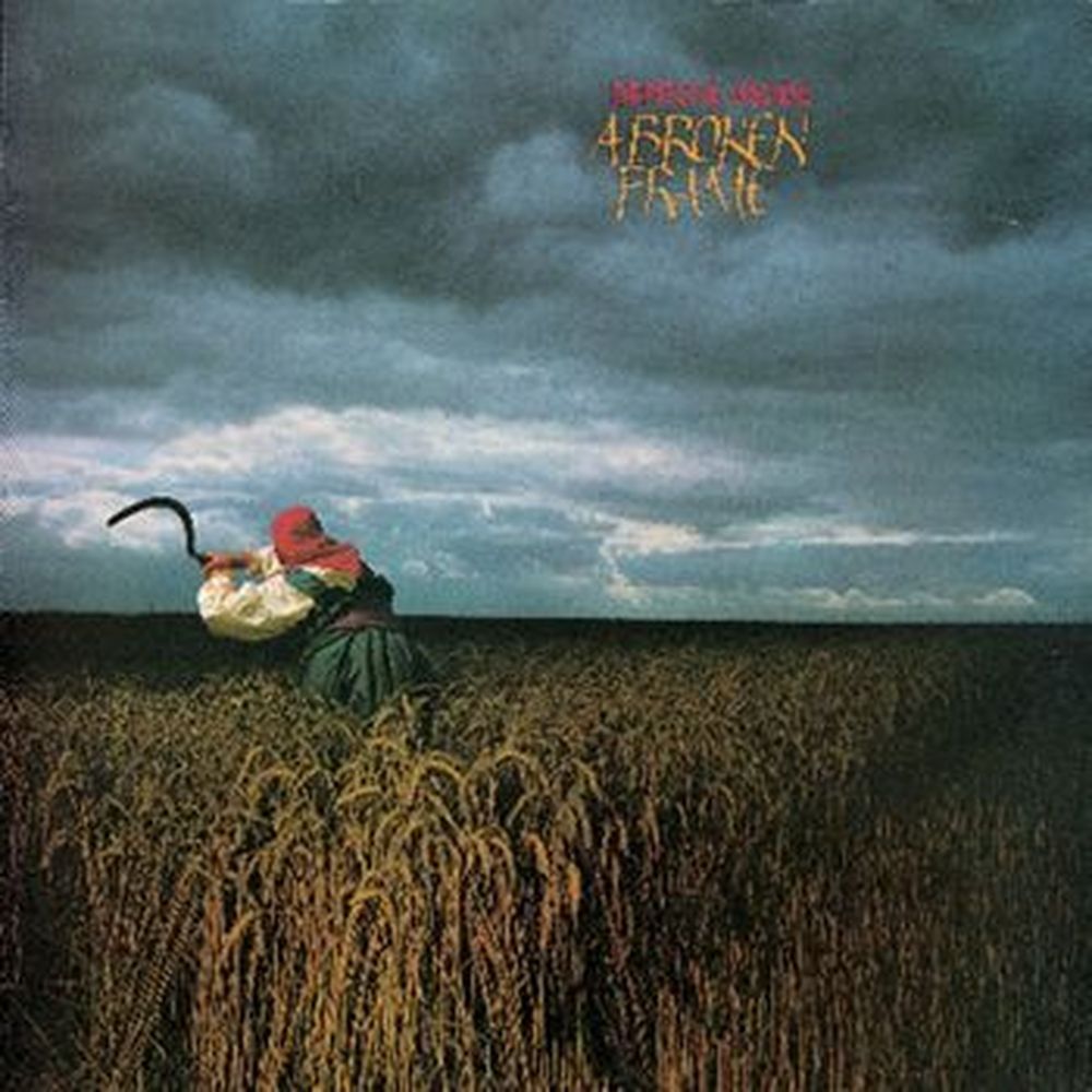 a broken frame