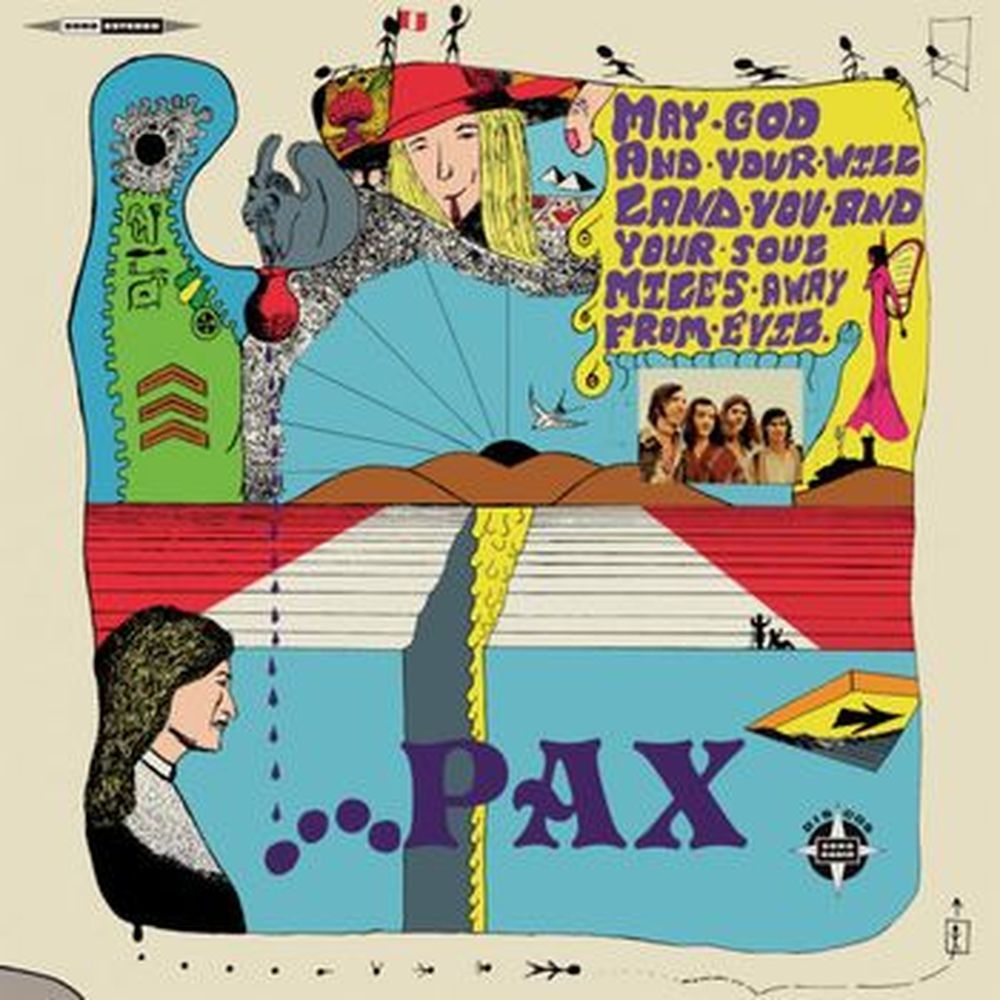 pax (may god and your will land you and your soul miles away from evil)