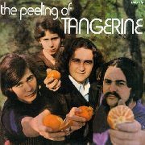 the peeling of tangerine