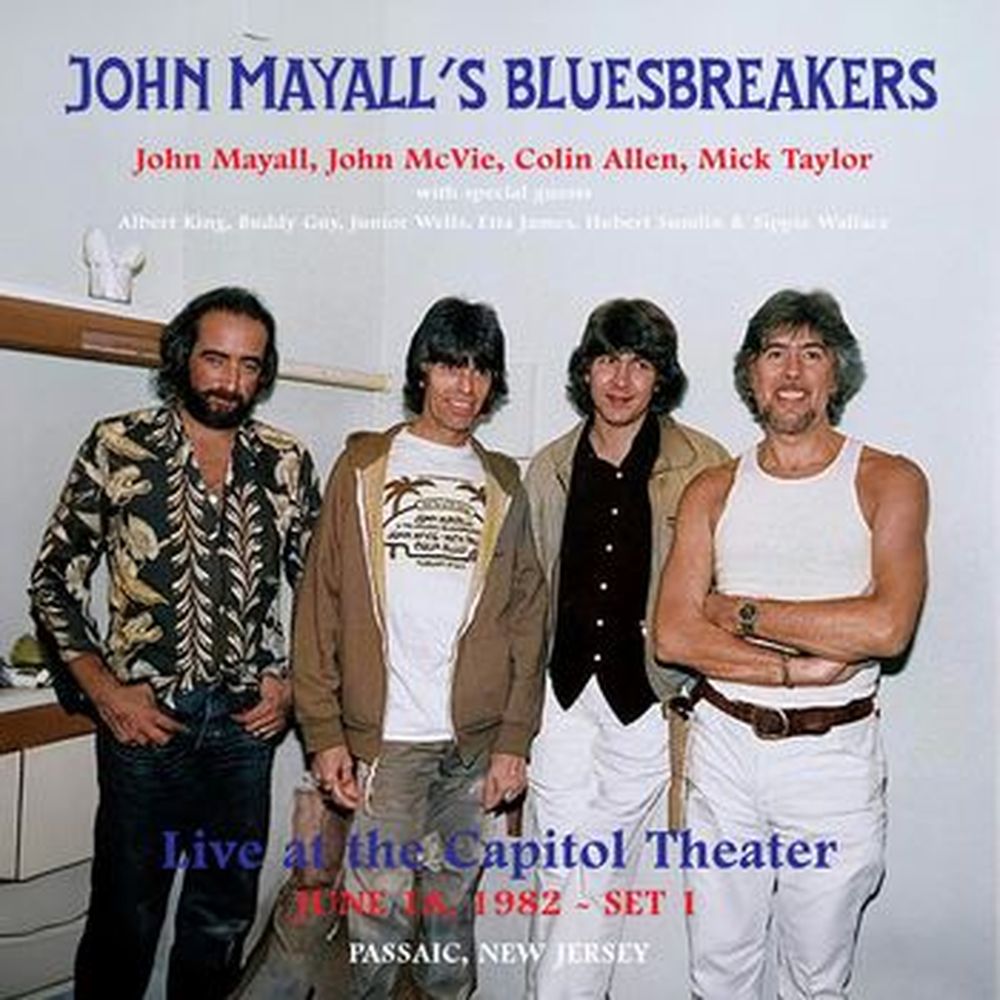live at the capitol theater - june 18, 1982 passaic, new jersey set 1 (blue vinyl)