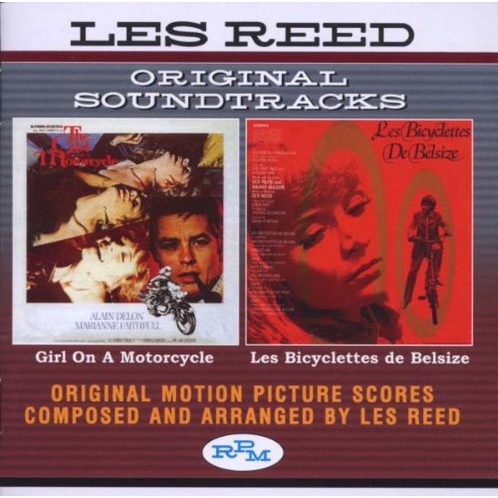 girl on a motorcycle - les bicyclettes de belsize