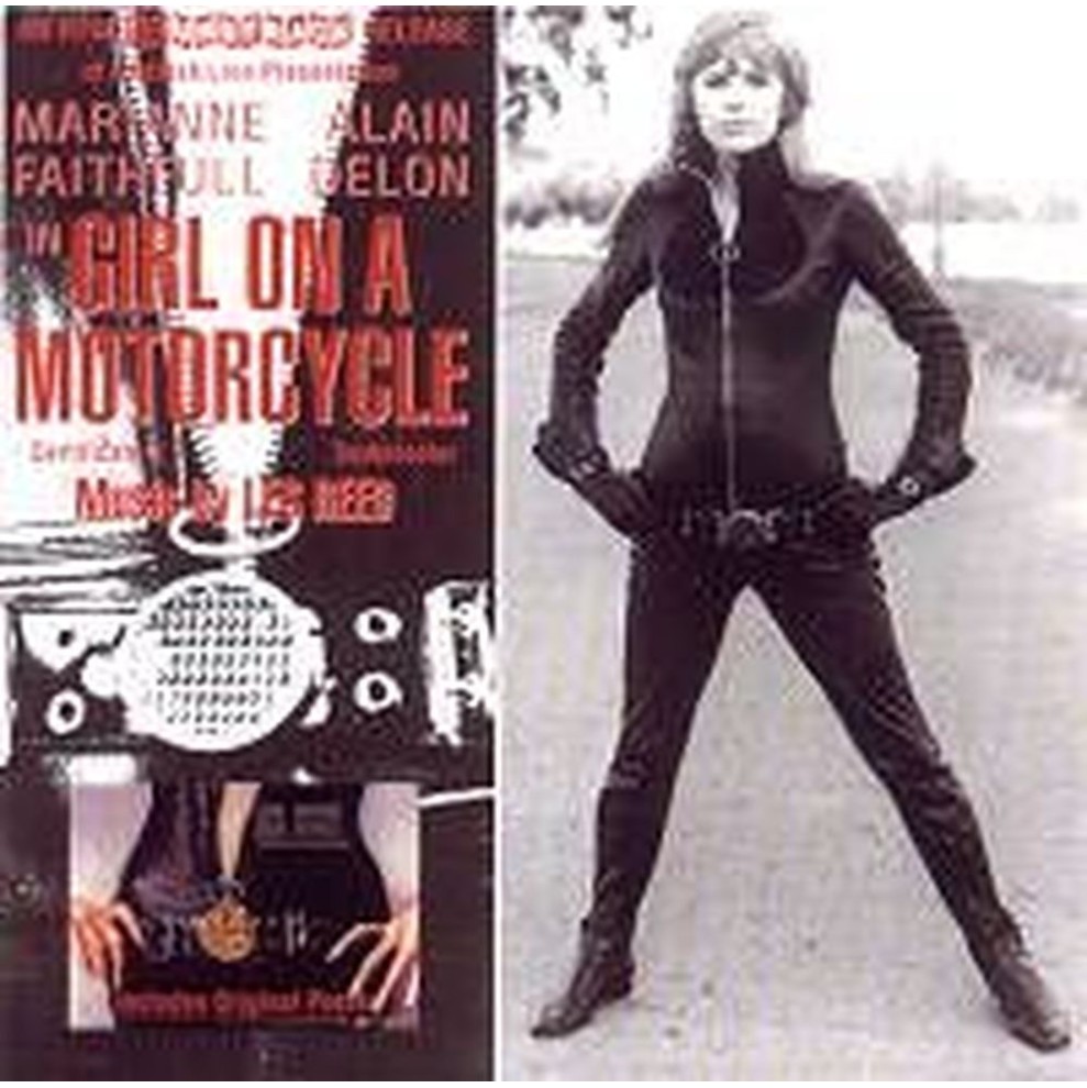 girl on a motorcycle