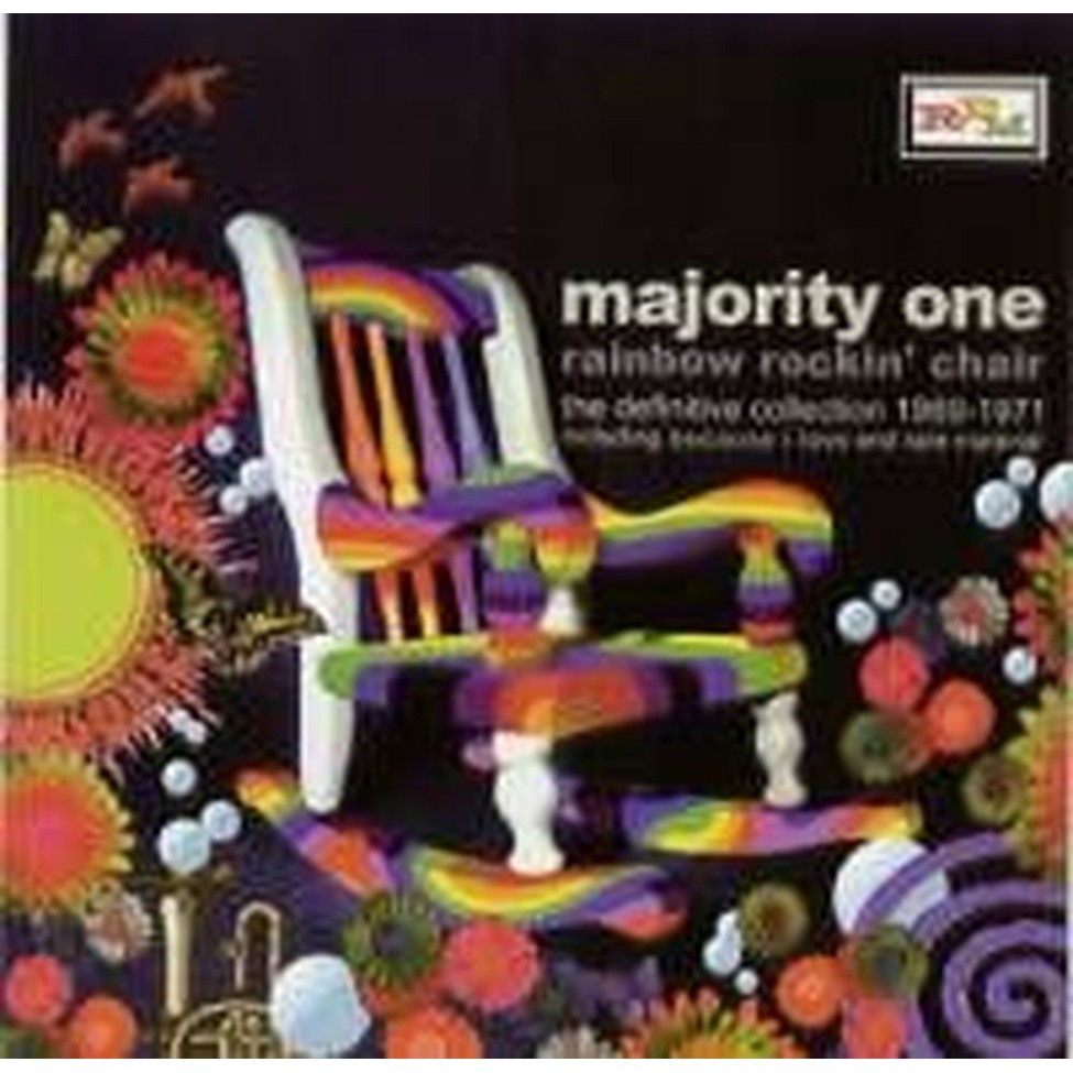 rainbow rockin' chair