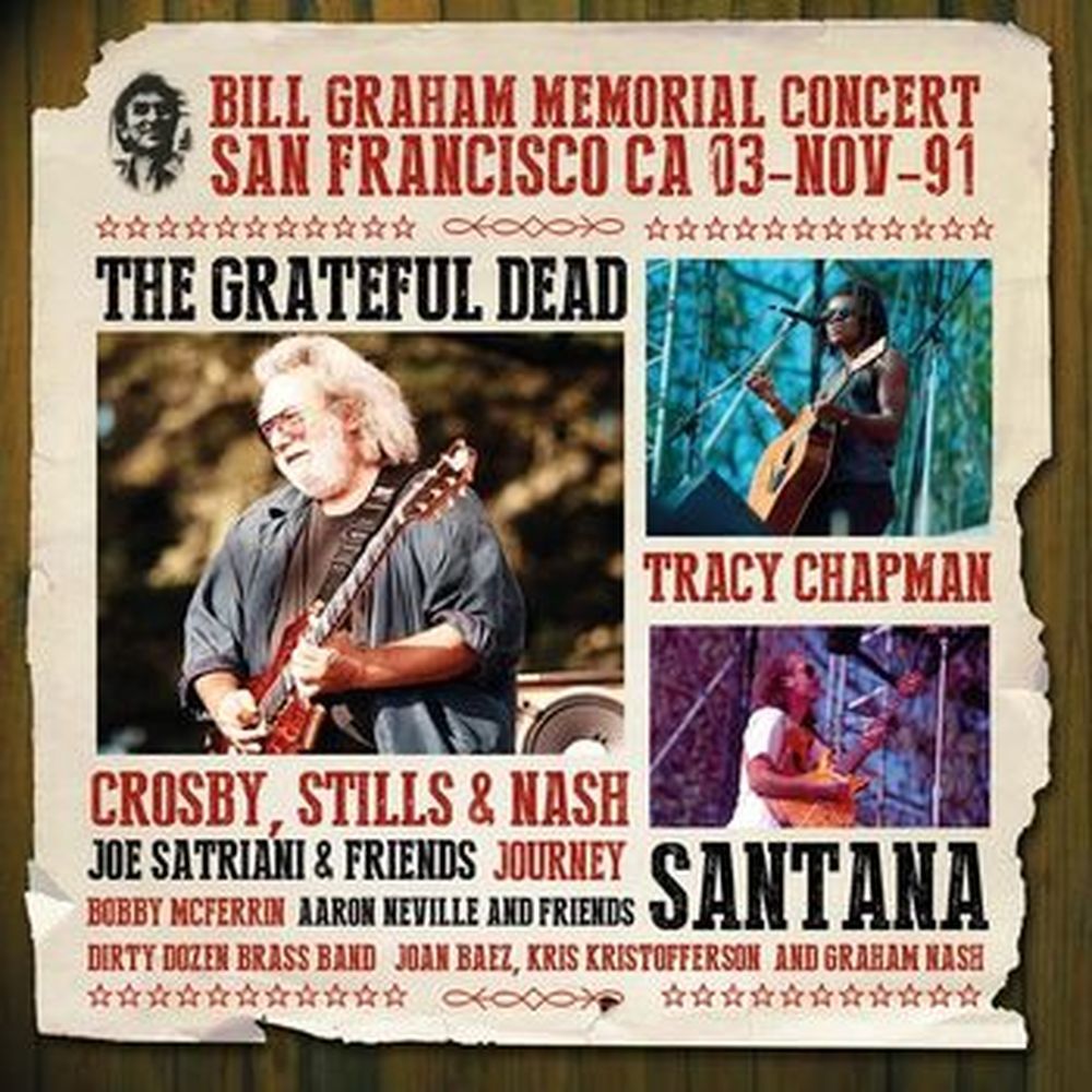 bill graham memorial concert san francisco ca 03-nov-91