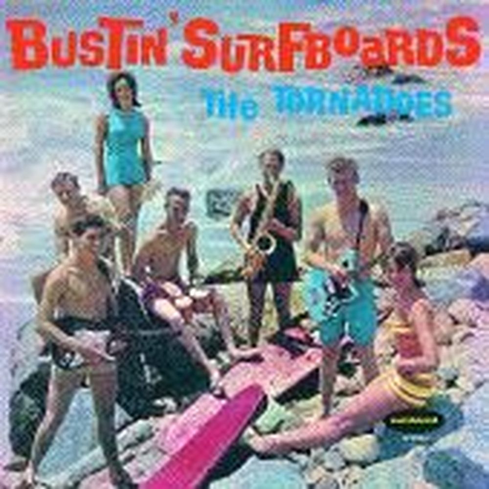 bustin' surfboards