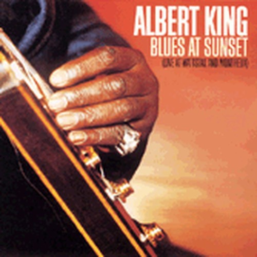 blues at sunset