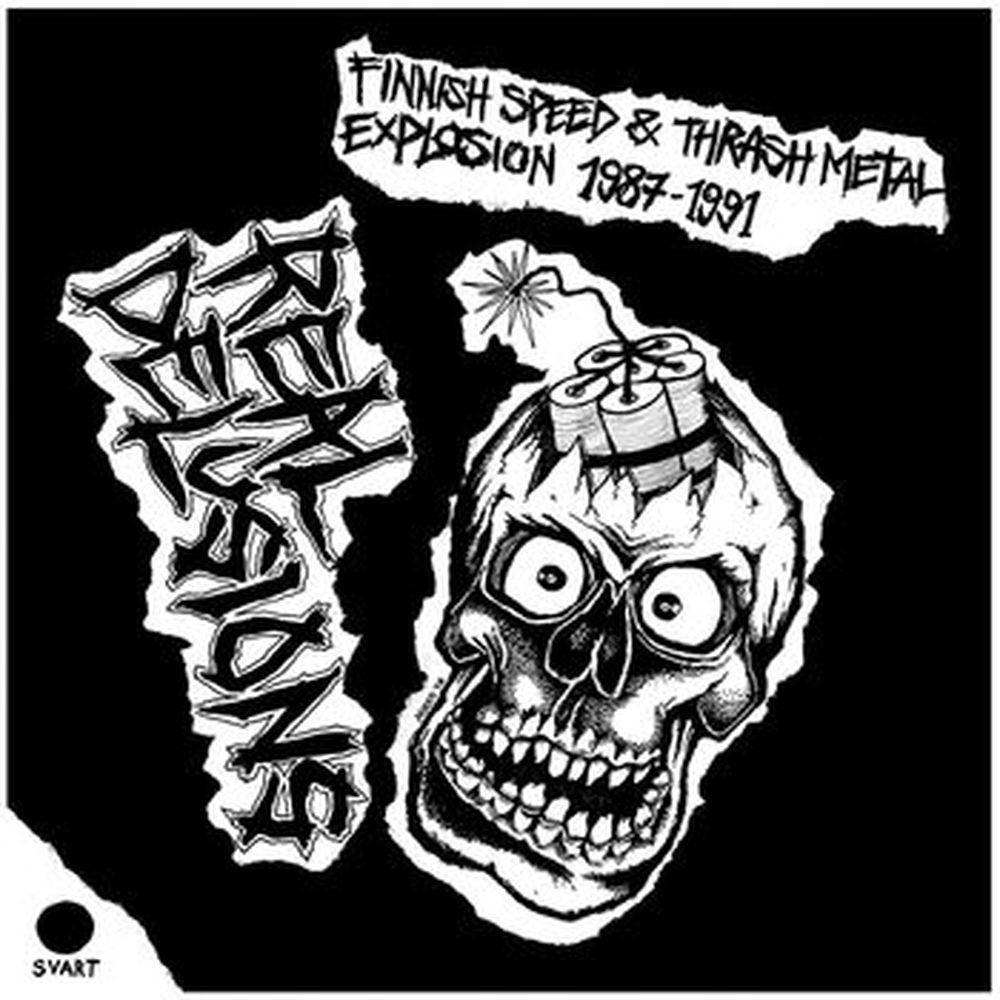real delusions: the finnish speed and trash metal explosion 1987-1991 (black-white splatter)