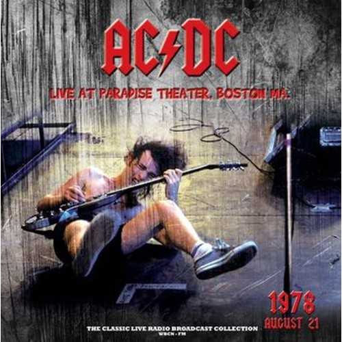 live at paradise theater, boston 1978 (clear vinyl)