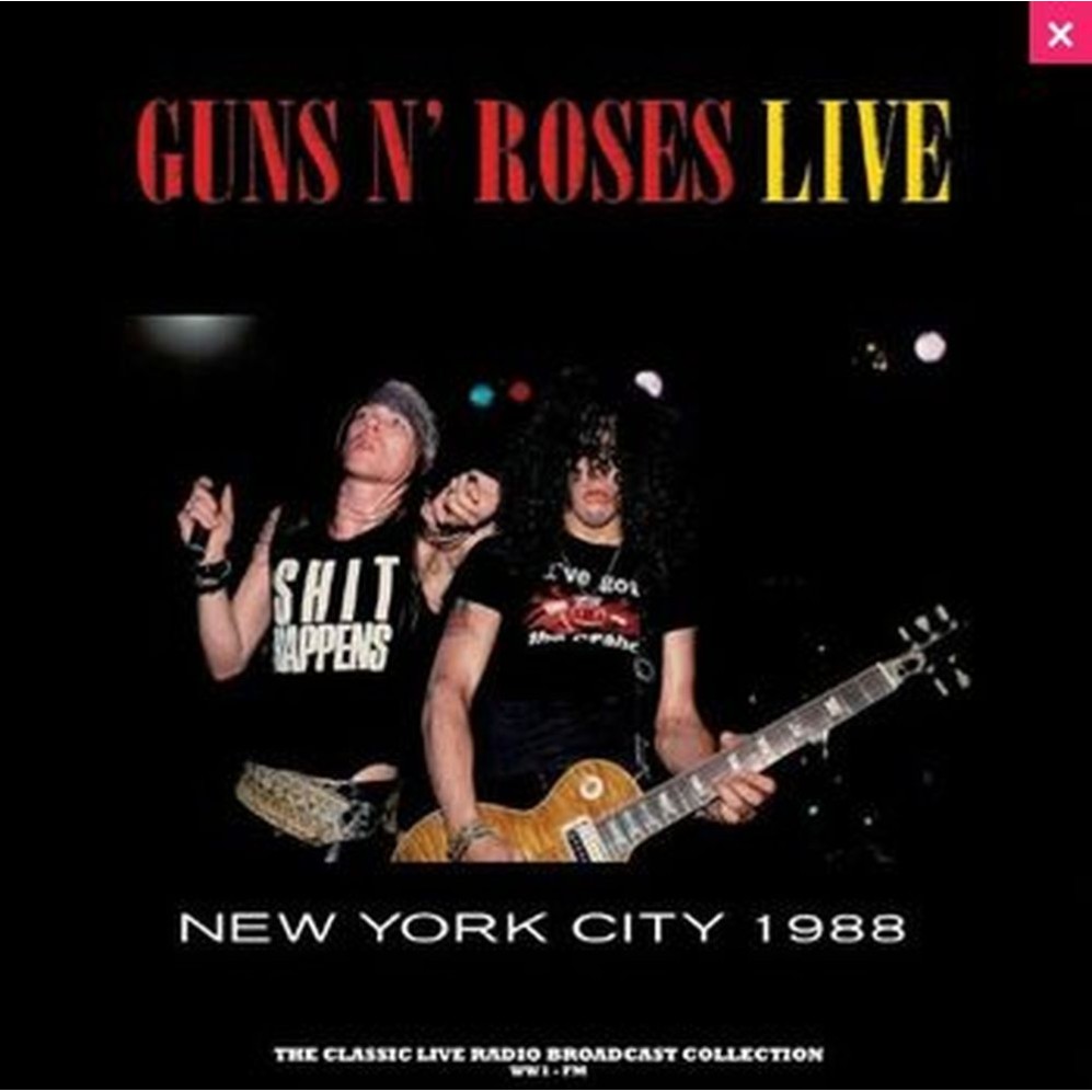 live in new york city 1988 (yellow vinyl)