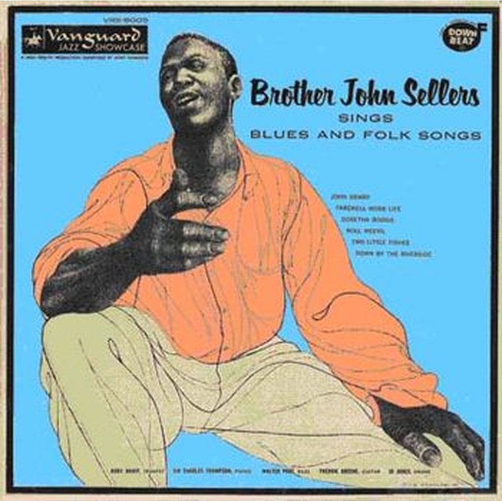 sings blues and folk songs